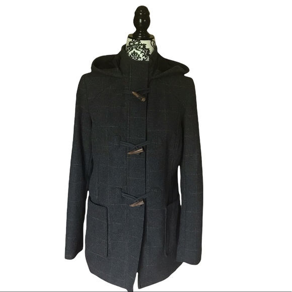 Merona Jackets & Blazers - MERONA HOODED WOOL COAT